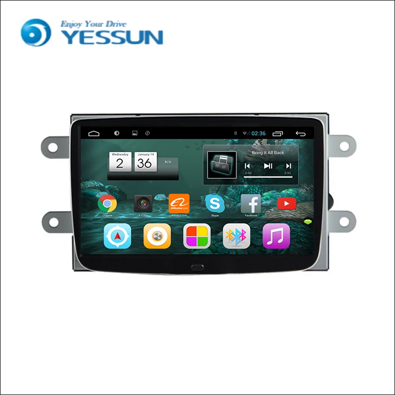 Радио YESSUN Android автомобильный DVD-плеер для Renault Duster стерео радио мультимедийный
