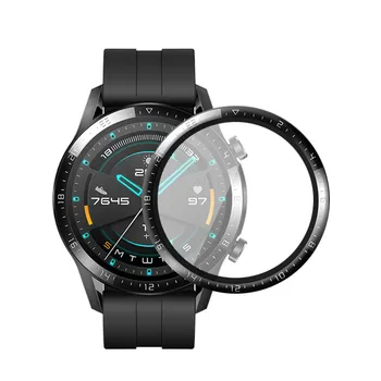 

1PC Tape calibration Film Tempered PET Screen Protector for Huawei GT2 46mm Explosion-Proof Smart Watch band Accessories