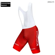 6XL Pro UCI Team KATUSHA Summer Cycling Bib Shorts Bike Ciclismo Bicycle Ropa Maillot Mtb Cycling Bike Pants 9D Gel Pads