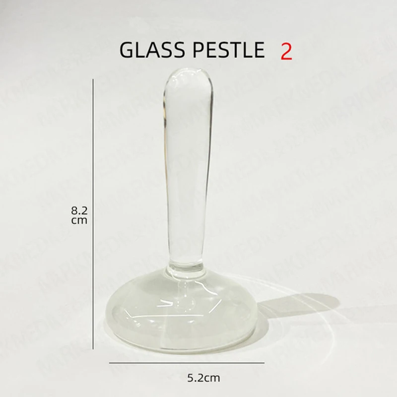 Nieuwe Stijl Minerale Pigment Poeder Muller Gemaakt Van Hoge Borosilicaatglas Voor Tempra Chinese Schilderen Thang-Ga Stamper