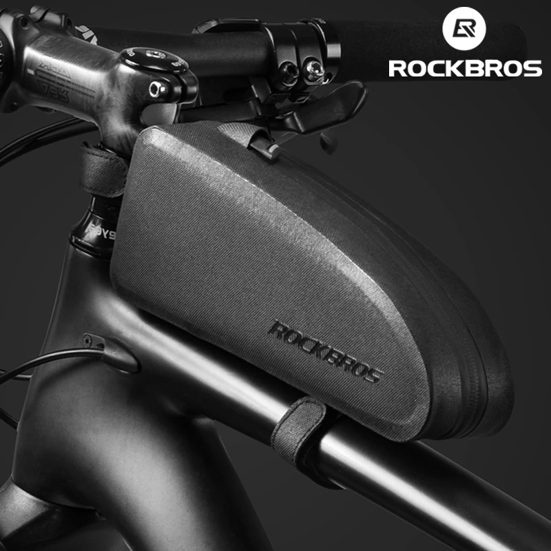 ROCKBROS Велоспортная велосипедная Топ Передняя труба сумка Водонепроницаемый