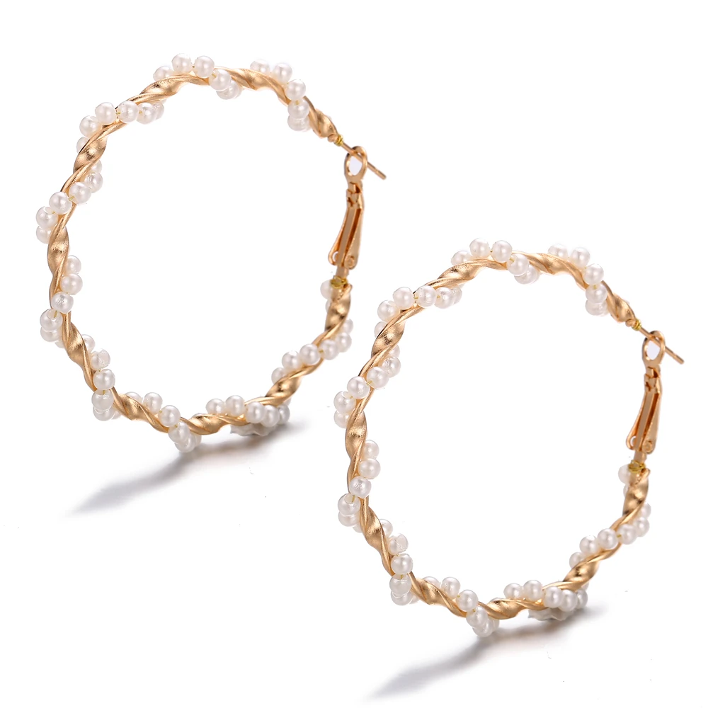 Bls-miracle Boho Регулируемый многослойный браслет браслеты для женщин искусственный жемчуг золотые металлические ювелирные изделия с бриллиантами