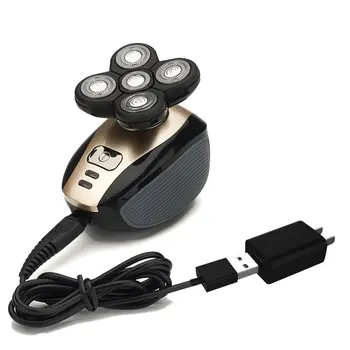 

5 heads 4D electric shaver Men's Razor multifunctional Beard Razor electric trimmer 5 in 1 beard shaving machines