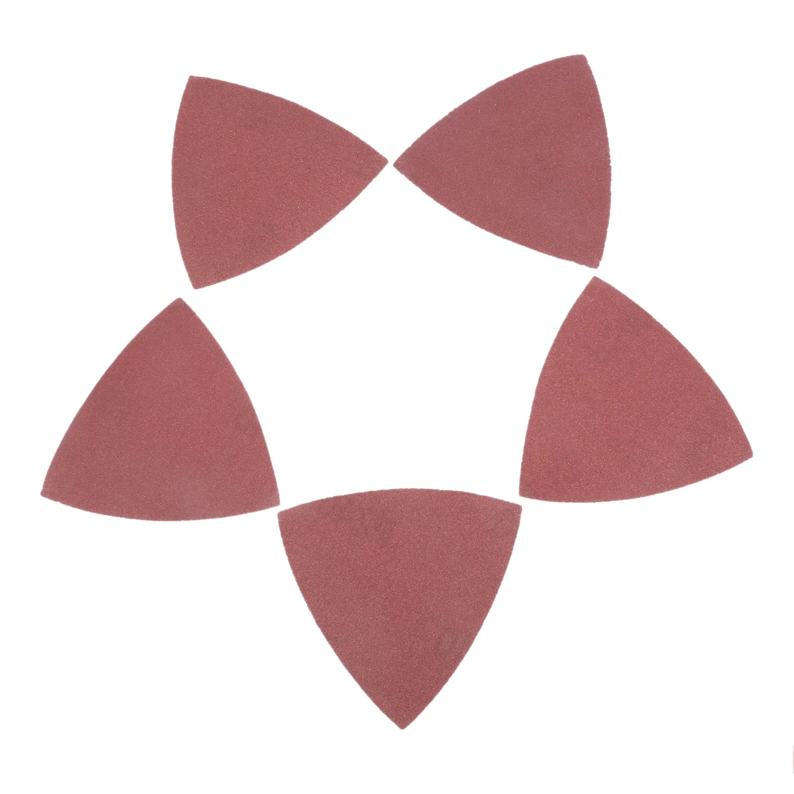 10pcs 80mm Triangular Sanding Paper Grit 60/80/100/150/120/180/240/320/400/800# For Power Tool As Fein Multimaster Dremel Tools |