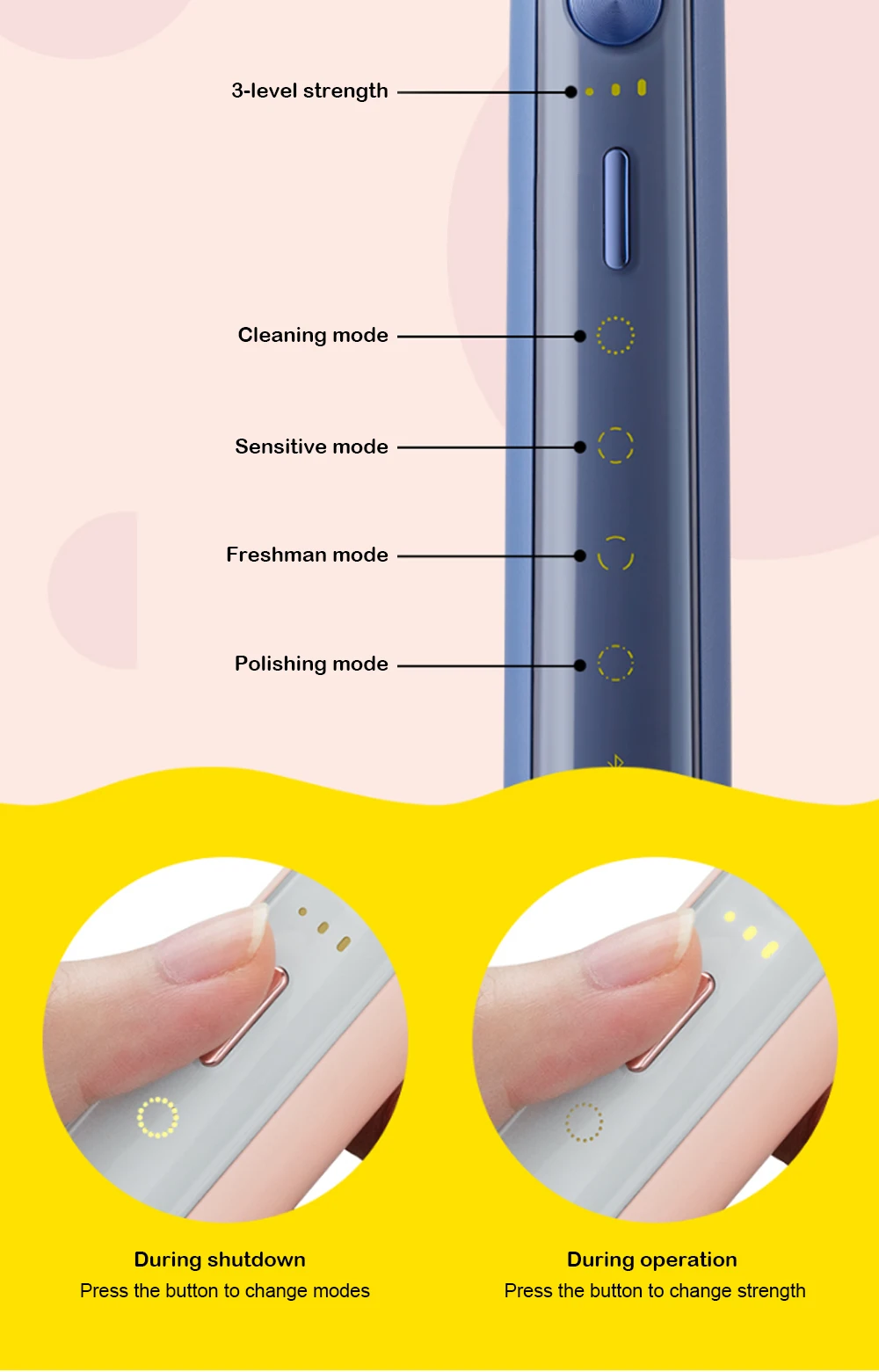 SOOCAS X5 USB Whitening Wireless Charging Electric Toothbrush from Xiaomi youpin