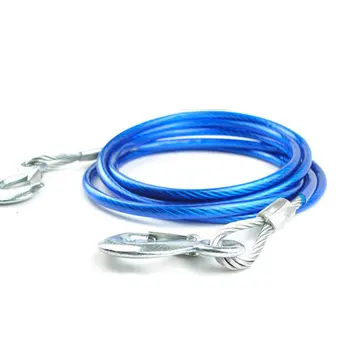 

Heavy Duty Tow Ropes Wire Cable High Strength Safety Hook Steel Wire Ropes