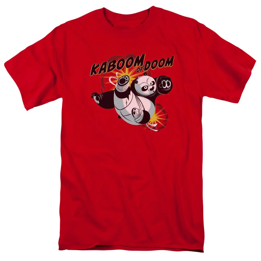Kung Fu Panda фильм KABOOM OF DOOM лицензионный для взрослых Футболка все размеры Новые