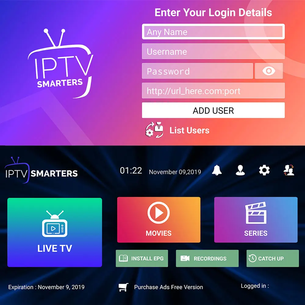 Евро 1 год подписки 2 машины в то же подключение Европа iptv Португалия Испания Франция Италия Iptv m3u 7900 Live