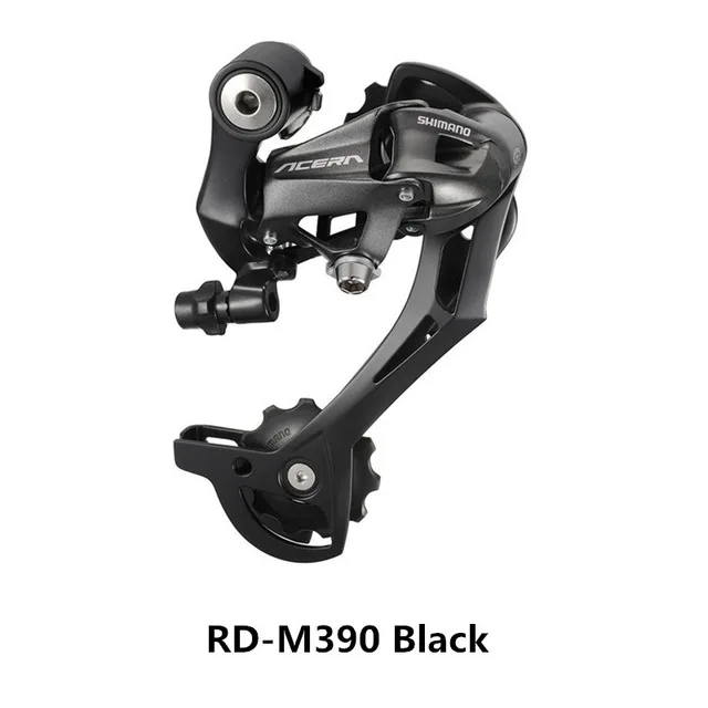 Shimano acera RD-M390 задний циферблат горный велосипед 9/27 скорость циферблат Циферблат черный - Цвет: RD-M390 Black