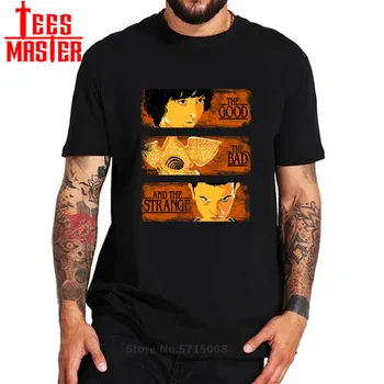 

Fashion Summer Camisa Retro Stranger Things The Good The Bad And The Strange T Shirt Cotton Men Short Sleeve Unique Design Shirt