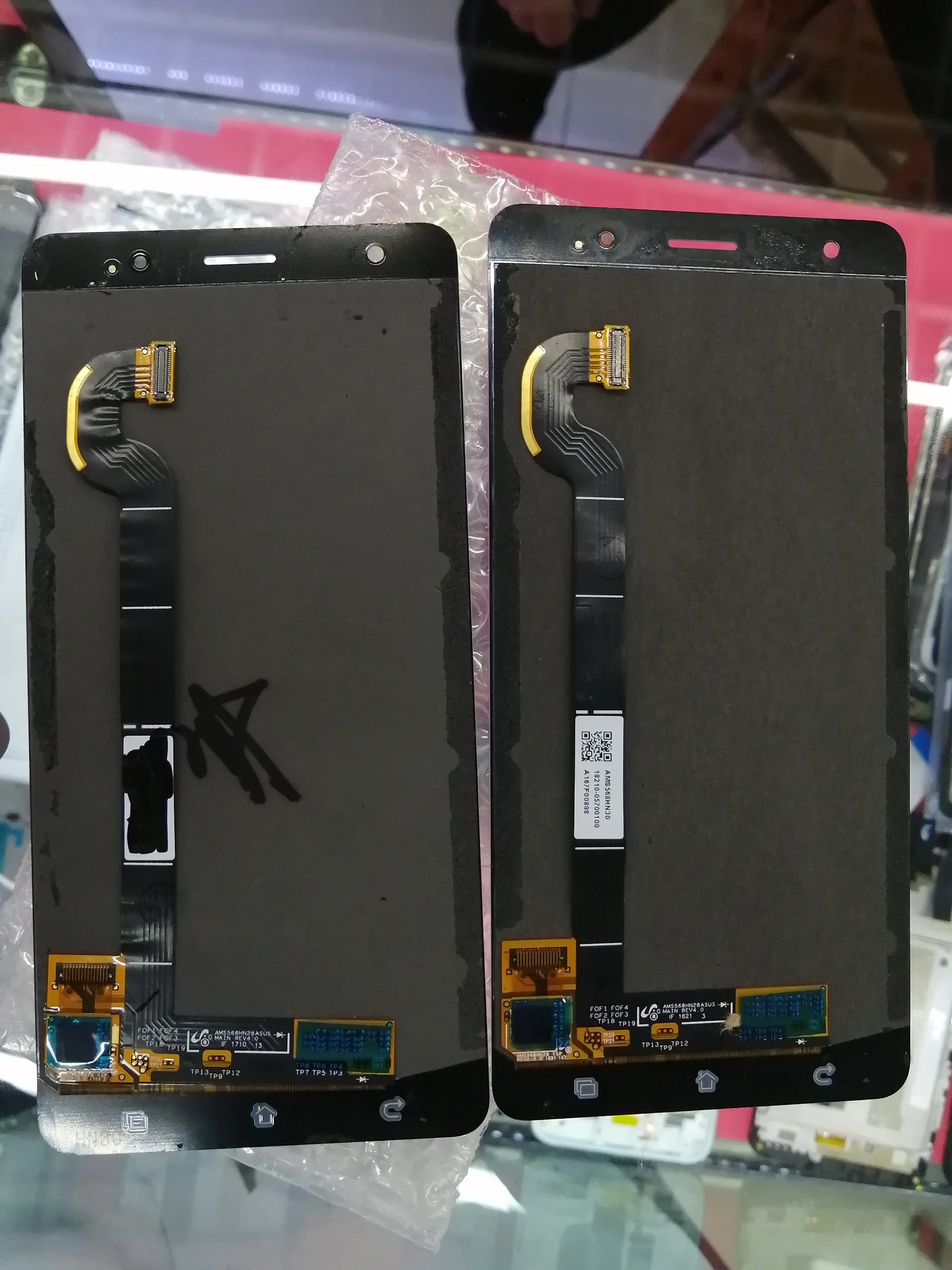 Original Quality 5 7 For Asus Zenfone 3 Deluxe Zs570kl Z016s Z016d Lcd Display Touch Screen Digitizer Assembly Lcd Mobile Phone Lcd Screens Aliexpress