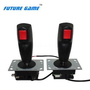 

Without vibration Flying Joystick Operated Shooting Flying Spare Parts With Micro Switch For Arcade Simulator Fighting Machine