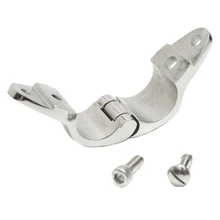 ##Special Price 25Mm Fitting Boat Bimini Top Hinged Jaw Slide Marine Hardware 316 Stainless Steel with 2 Screws Easy Install ##Special Price 25Mm Fitting Boat Bimini Top Hinged Jaw Slide Marine Hardware 316 Stainless Steel with 2 Screws Easy Install