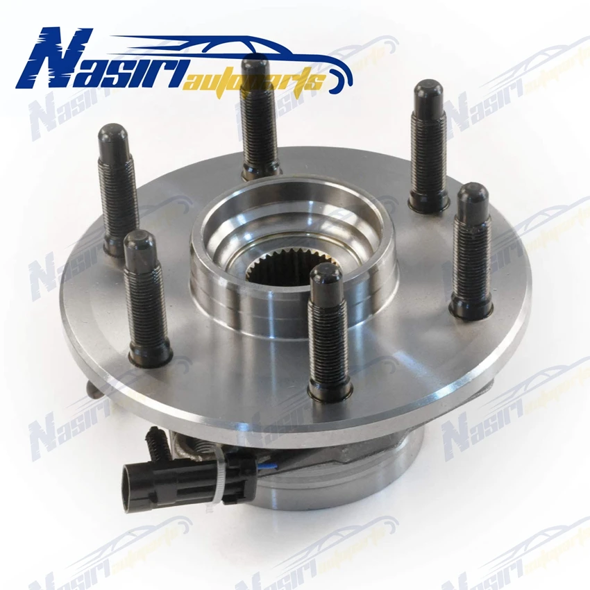 Front Wheel Bearing & Hub Assembly For 99-07 Chevrolet Silverado 1500 GMC Sierra 1500 Cadillac Escalade Chevrolet Tahoe 515036