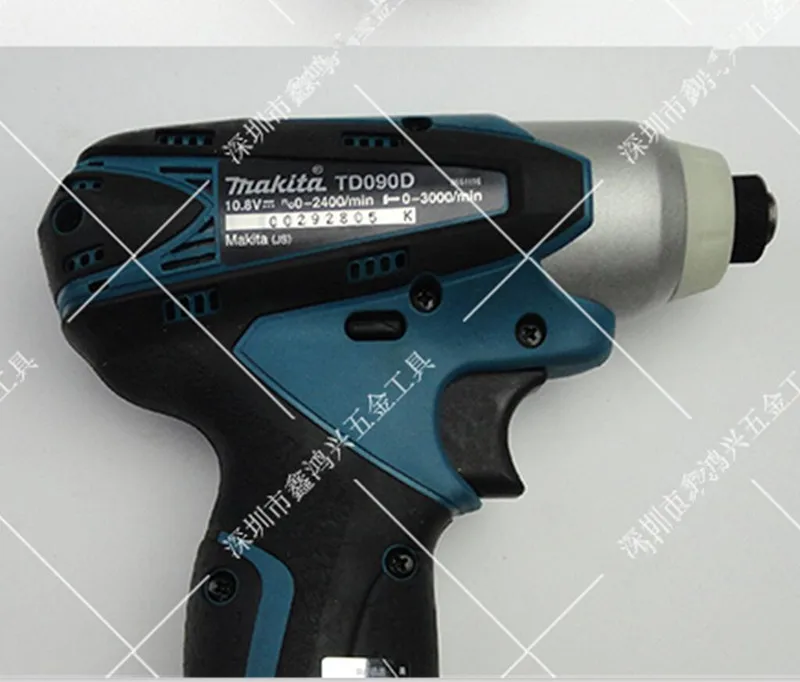 Шуруповерт MAKITA TD090DZ TD090D TD090DWE-10,8 В, 1 аккумулятор и 1 зарядное устройство