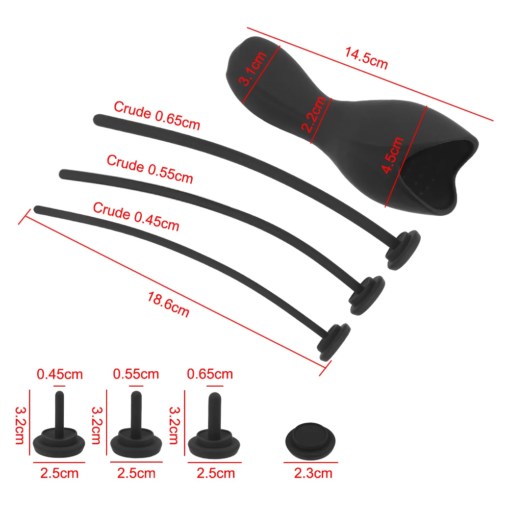 Penis massager Urethra Expansion Stimulator Male Penis Pump Vibrator Erotic Sex Toys for Men Urethra masturbation Plug