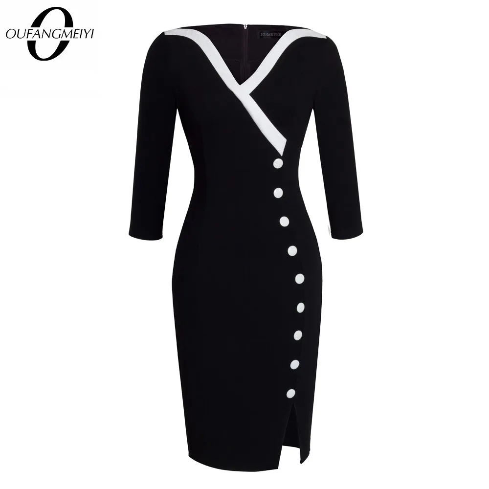 Женское платье карандаш с пуговицами в стиле пэчворк|dress woven|dress robedress ol |