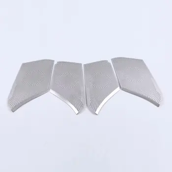 

4PCS Stainless Steel Front and Rear Door Speaker Decorative Cover for Toyota Camry 2018 Loudspeaker Styling Accessories