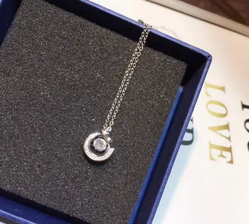 

CASHOU23 Five-pointed star smart necklace u-shaped clavicle chain horseshoe necklace