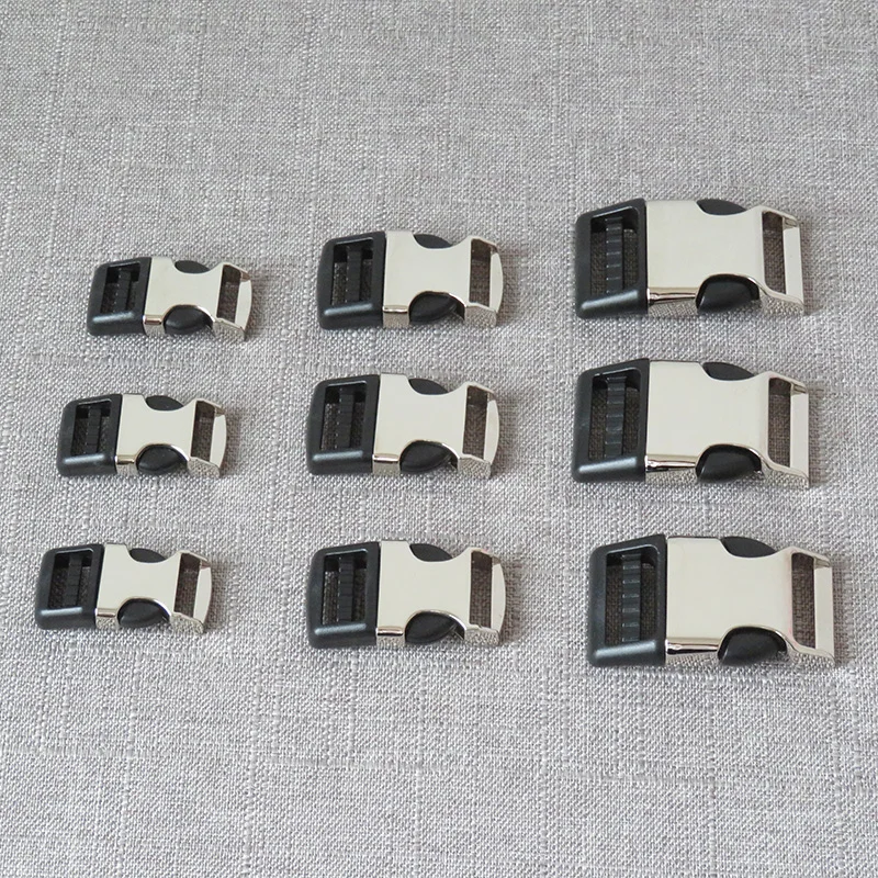 Pack 18 Hebillas De Plástico De Liberación Rápida (25mm) – Para Mochilas, Collares De Perro Y Tiendas De Campaña | Fáciles De Instalar