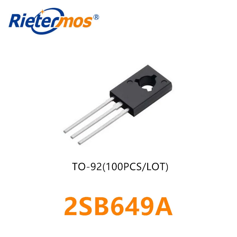 100 шт 2SB649 2SB649A TO-126 Сделано в Китае | Электроника