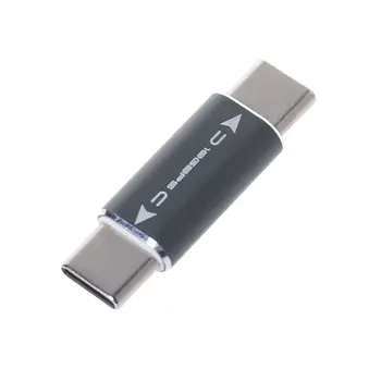 

Metal Type C Male to Male USB Adapter Gen2 10Gbps USB-C Connector Head Converter