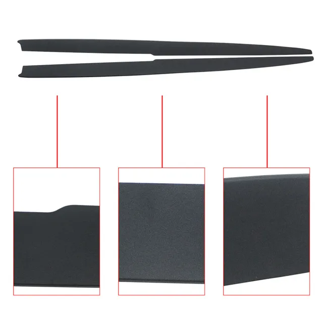 $US $249.90 Loyalty for 2011-2016 BMW 5 Series Side Skirt Matte Black ABS Material Extension Lip Rocker Panel Car Accessories