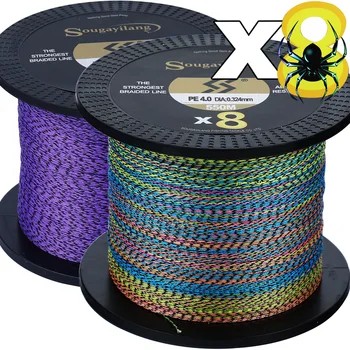 BIG DISCOUNT ❤️ Sougayilang 8 Strands Braided Fishing Line Spot Color Multifilament Fishing Line for Carp Fishing 150M 350M 550M Fishing Tackle - discount item 50% OFF Sports & Entertainment