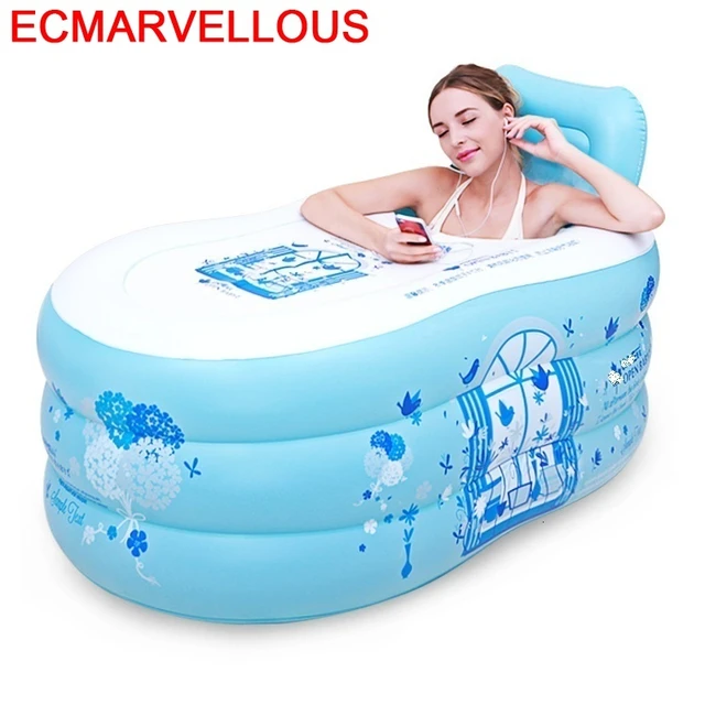 Baignoire-bañera hinchable para adultos y bebés, bañador inflable de  Gonfiabile, Opblaasbaar, Bad Volwassenen - AliExpress