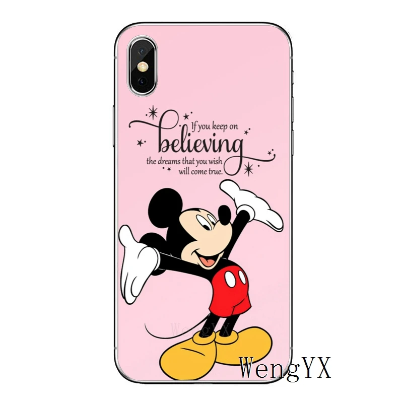 Роскошный чехол с Микки Маусом для samsung Galaxy A10 A30 A40 A50 A60 A70 huawei P30 lite pro P Smart Y6 - Цвет: mickey-mouse-A-14