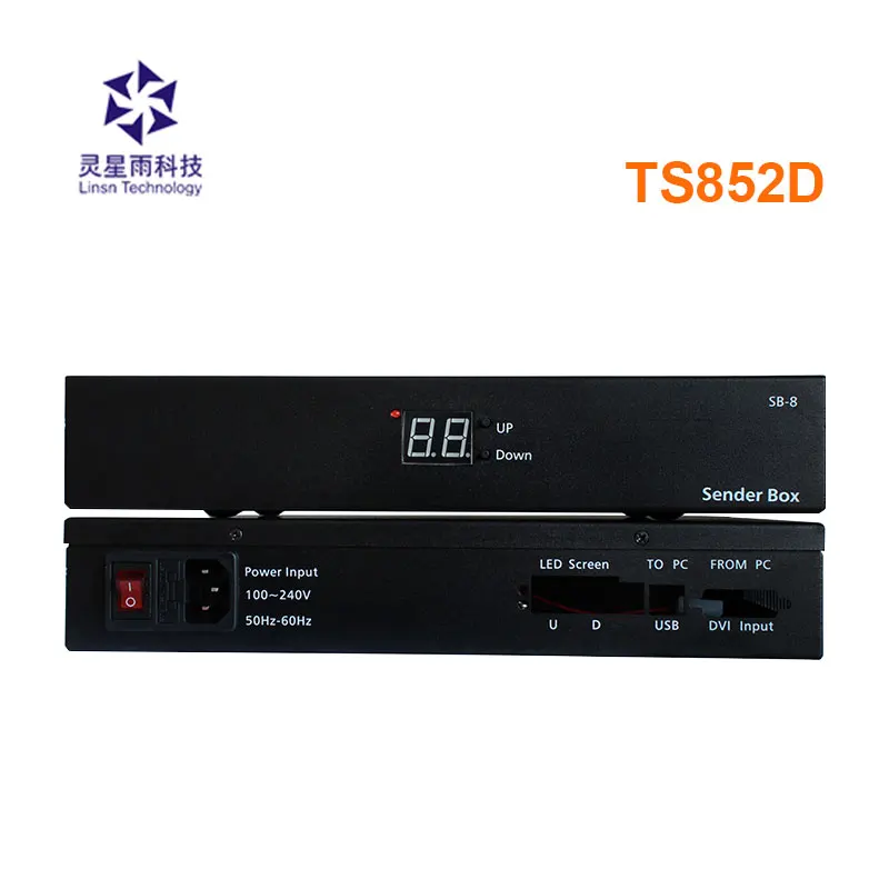 TS802D LinSN l'invio di carte Screen Display a LED Sistema di controllo sincrono 