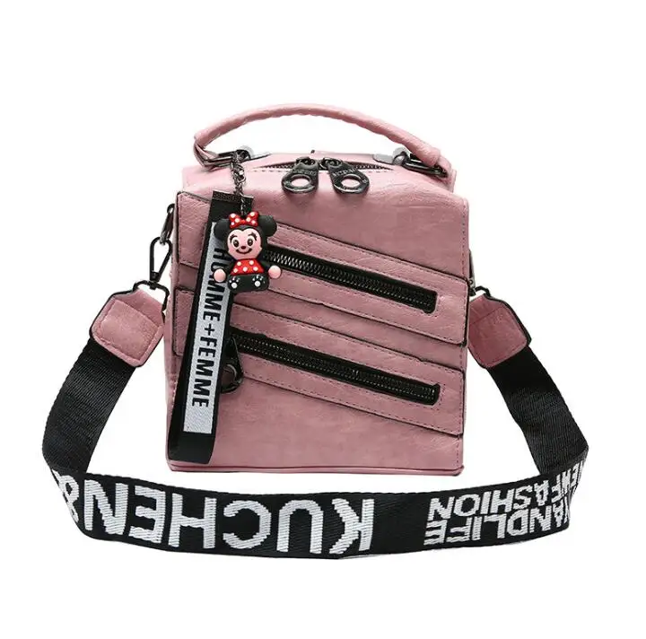 Сумки для женщин 2019 новые ретро модные на молнии женские рюкзаки из