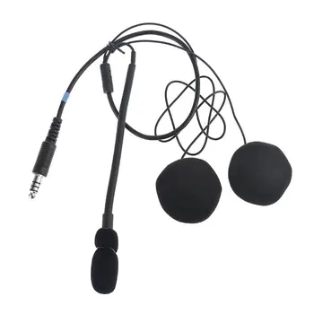 

7.1 Male Interface Noise Cancelling Helmet Headset with Speaker and Microphone