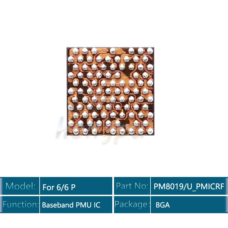 5 шт./партия PM8019 0VV для iPhone 6/6 Plus U_PMICRF Baseband PMU IC небольшой блок управления питанием PM микросхема