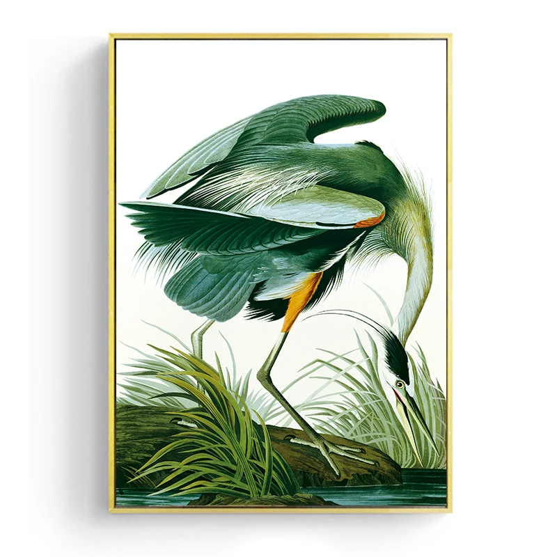 Nordic-Animal-Bird-Flamingo-A4-A3-Canvas-Art-Painting-Print-Poster-Picture-Living-Room-Bedroom-Retro (5)