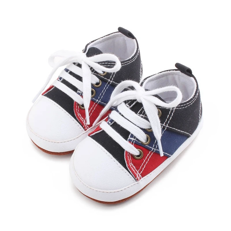 

Pu Shoes Leather Shoes Baby Sneakers Boys Newborn Baby Girls Stripe Pattern Infant Child Shoes Soft Anti-slip Shoes 0-18M
