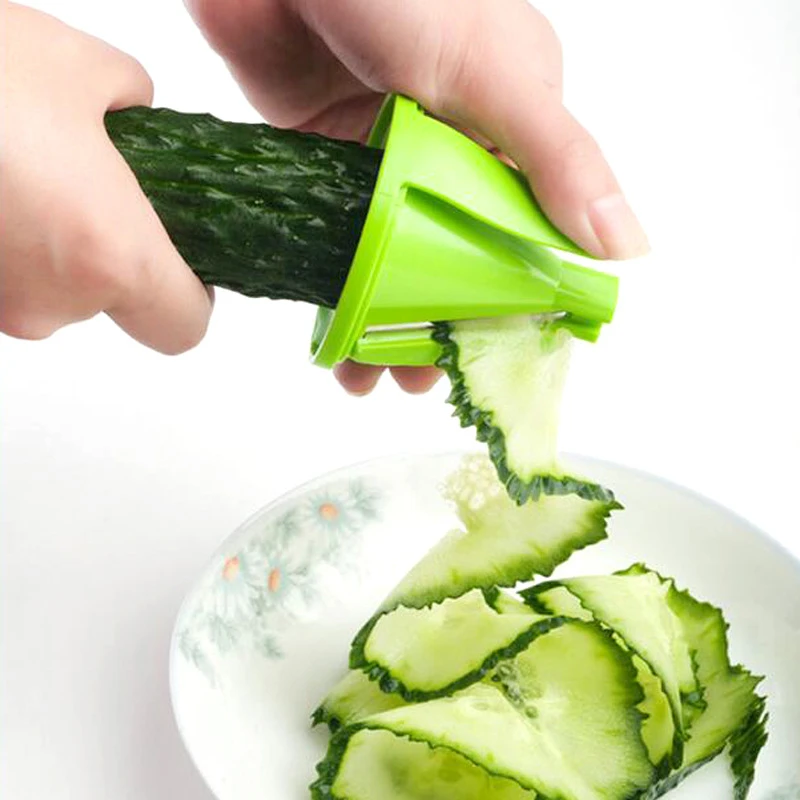 Лезвия для овощей Spiralizer Slicer Twister ручной спиральный резак фруктовая Терка инструменты для приготовления пищи спагетти паста кухонный гаджет