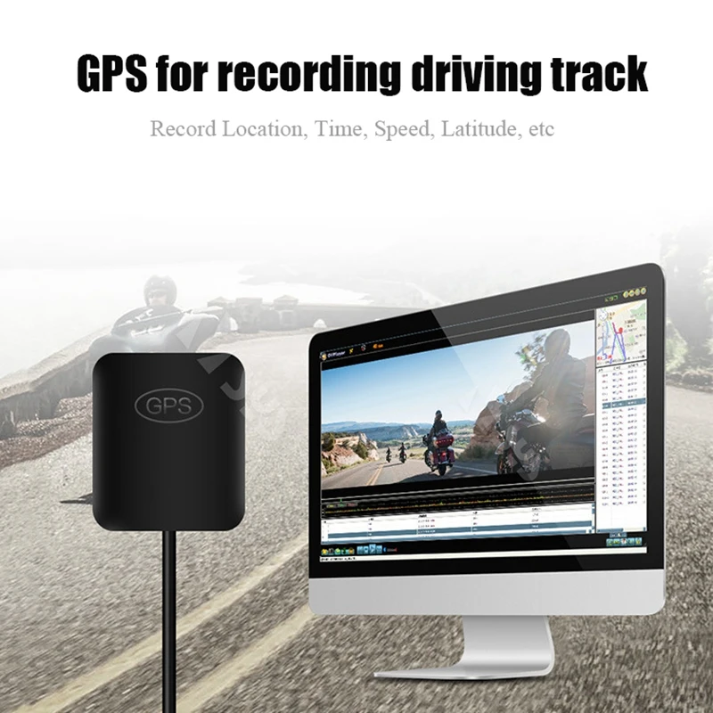  Waterproof motorcycle dash cam FHD1080P motor dvr wifi 150° view angle motorbike dual camera 4.5