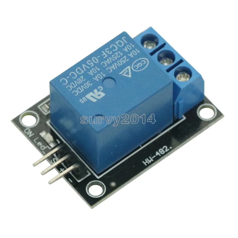 KY 019 5 В Один 1 канальный релейный модуль платы щит для PIC AVR DSP ARM реле arduino|Запасные