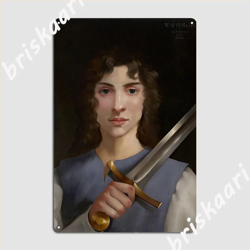 

Walpurgis Metal Sign Printing Garage Club Wall Mural Plates Tin Sign Posters