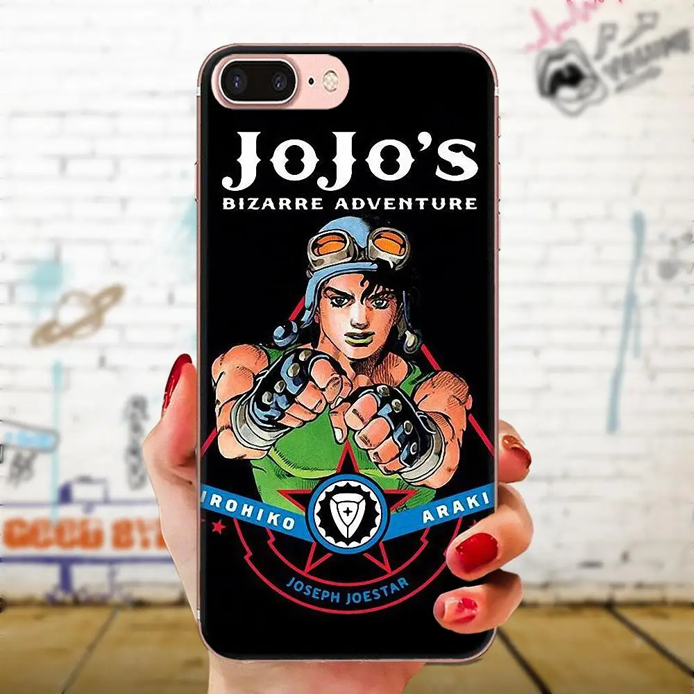 Jojo невероятное приключение узор чехол для телефона LG G2 G3 G4 G5 G6 G7 K4 K7 K8 K10 K12 K40 мини