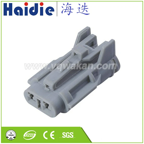 

Free shipping 5sets 2pin 7123-1424 outdoor temperature sensor harness black color connector 7123-1424-40