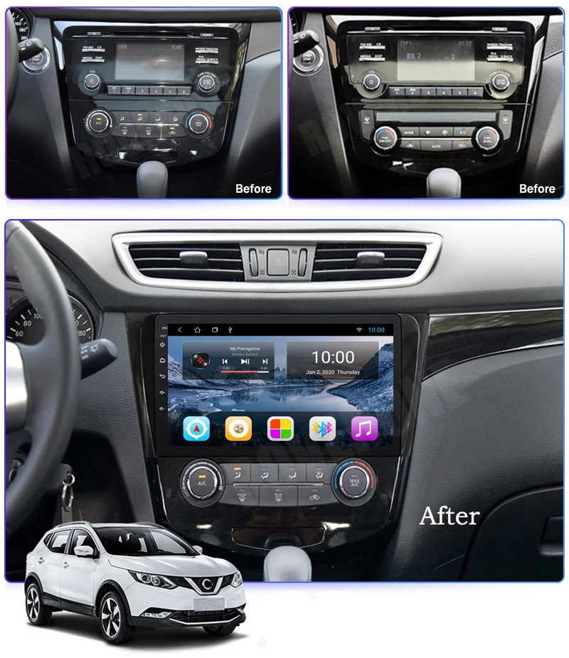 X-TRAIL 13-16 dashboard