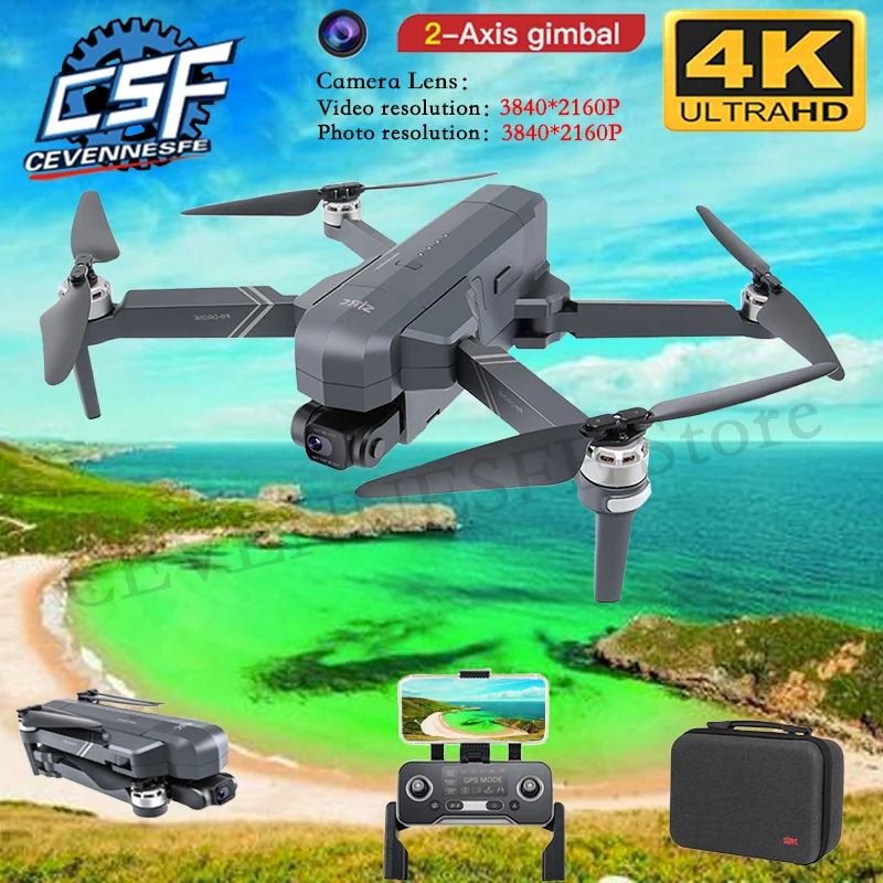 Квадрокоптер F11 PRO складной 4K HD Wi-Fi FPV GPS 2021 | Игрушки и хобби