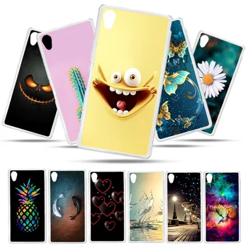 

Bolomboy Painted Case For Sony Xperia M4 Case Silicone Soft TPU Cases For Sony M4 Aqua E2303 Cover Wildflowers Cute Animal Bags