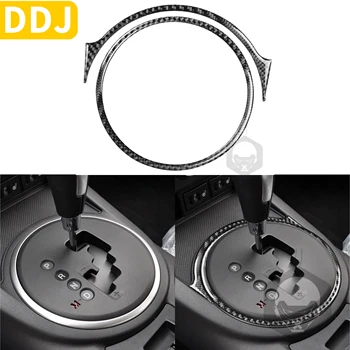 

Carbon Fiber Shifter Surround Frame Ring Cover Sticker For Mazda MX-5 Miata 2009-2015 MX5 NC Roadster Interior Car Accessories