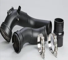 Black Intake Charge pipe Aluminum OEM Replacement For BMW F20 F30 M135i M235i 335i 435i N55 3.0T