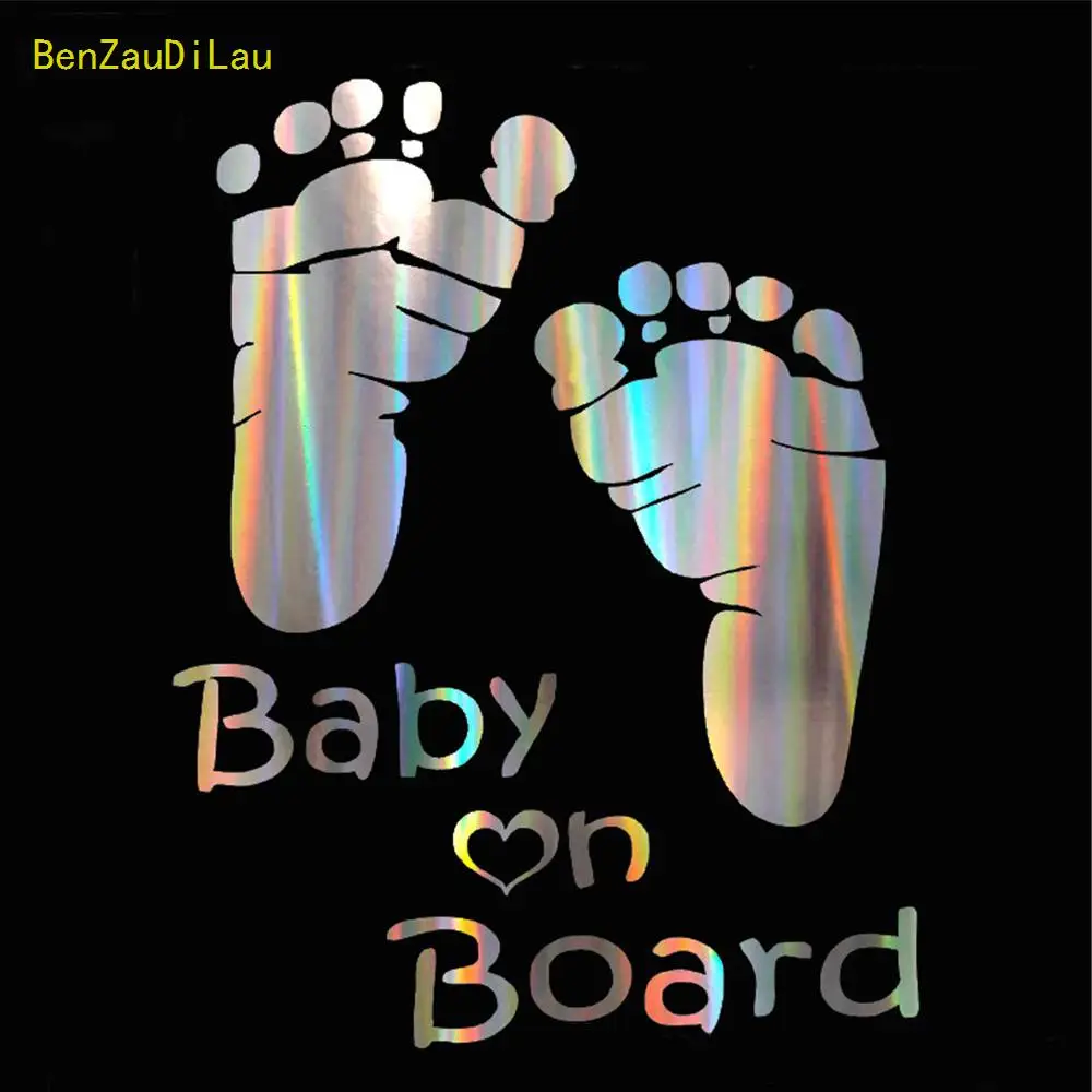 1 шт. цветная лазерная Автомобильная наклейка русские дети на доске