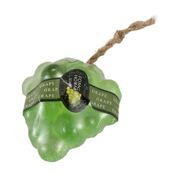 

Natural Handmade Whitening Soap Fruits Extract Whitening Reduce Dark Spot White Skin Fast Bright Purple Grape