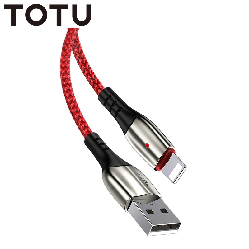 

TOTU USB Cable For iPhone 11 Pro Max X XR XS 8 7 6 6s 5 5s iPad Data Charging Charger USB Wire Cord Mobile Phone Cables